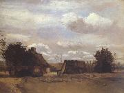 Vincent Van Gogh Cottage (nn04) painting